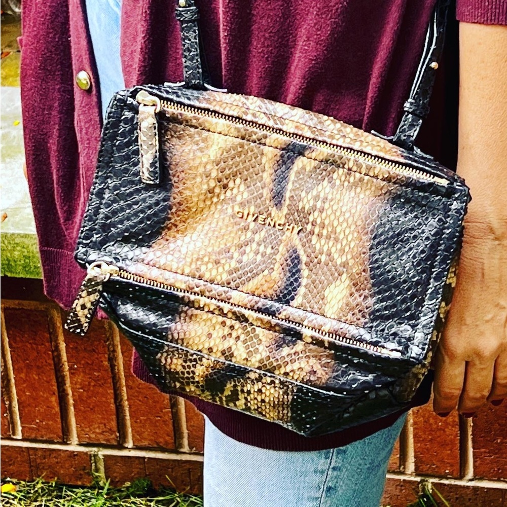 GIVENCHY MINI SNAKESKIN PANDORA
